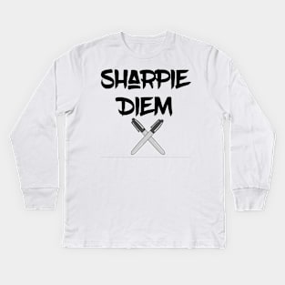 Sharpie Diem Kids Long Sleeve T-Shirt